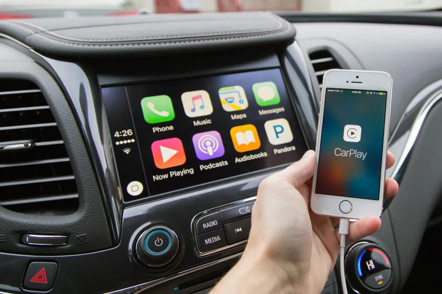 Wireless and Wired (both) Apple Carplay and Wired only Android Auto Dongle