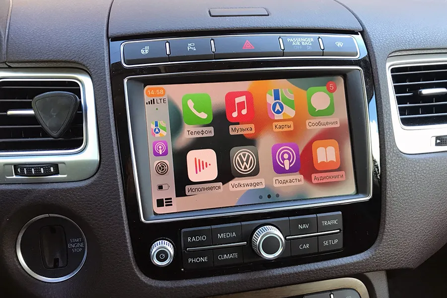  VW Touareg 2011-2017 CarPlay Android Auto Integration system
