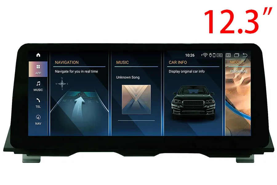 BMW 5 Series F10/F11/F18 2010-2016 Radio Upgrade | 10.25" & 12.3" Screen, CarPlay & DAB
