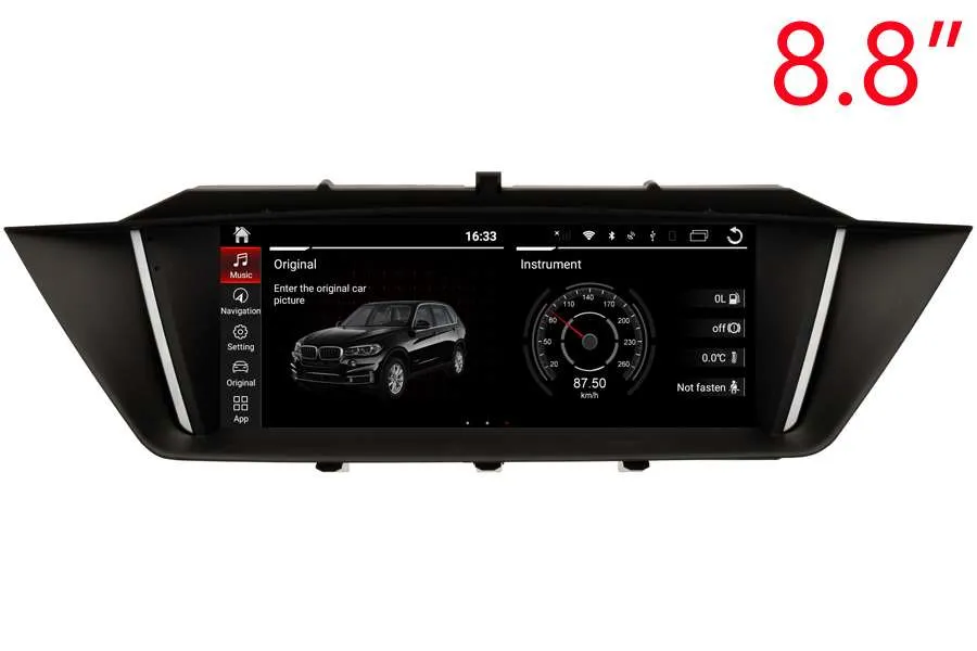BMW X1(E84) 2009-2015 Radio upgrade with 8.8" touchscreen Carstereo Carplay dab 