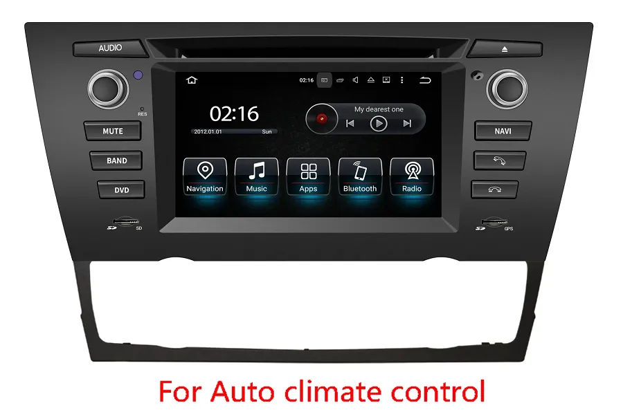 BMW 3 Series E90 E91 E92 E93 2005-2013 Aftermarket radio upgrade Carstereo Carplay dab 