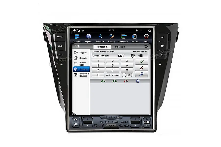 Nissan X-TRAIL 2014-2017 Tesla style 12.1 inch Android Car DVD Player image