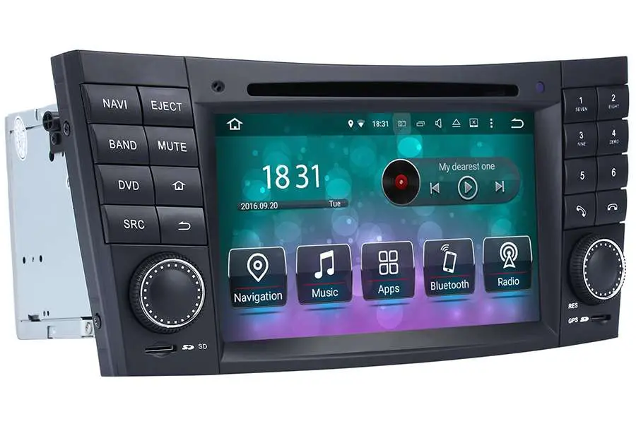 Mercedes W211 Aftermarket Radio Install