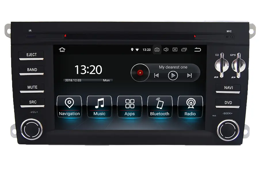 How to Install Porsche Cayenne 2003–2010 Autoradio GPS Aftermarket Android Head Unit Navigation Car Stereo