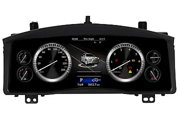 Digital LCD Instrument Cluster For Toyota Land Cruiser 2008-2015